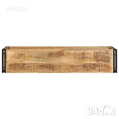 vidaXL ТВ шкаф, 150x30x40 см, мангово дърво масив（SKU:247809）, снимка 3 - Шкафове - 49390997