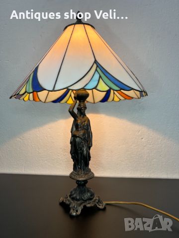 Настолна лампа стил TIFFANY №5440 , снимка 1 - Антикварни и старинни предмети - 45862056