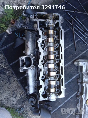 Цилиндрова глава оборудвана  за Опел Зафира фейслифт 2004г 2.0 дизел 101к.с, снимка 2 - Части - 50532265