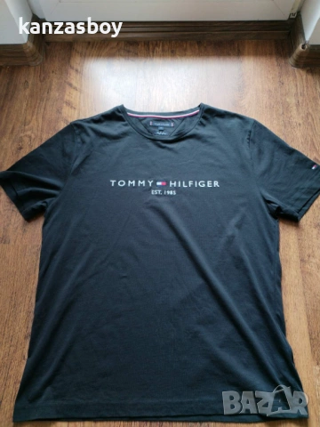 Tommy Hilfiger - страхотна мъжка тениска XL , снимка 5 - Тениски - 54189366
