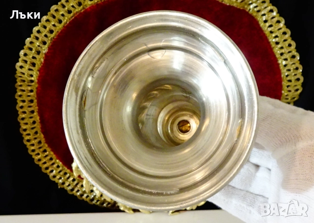 Калаен свещник Art Deco на WWM. , снимка 6 - Антикварни и старинни предмети - 52938886