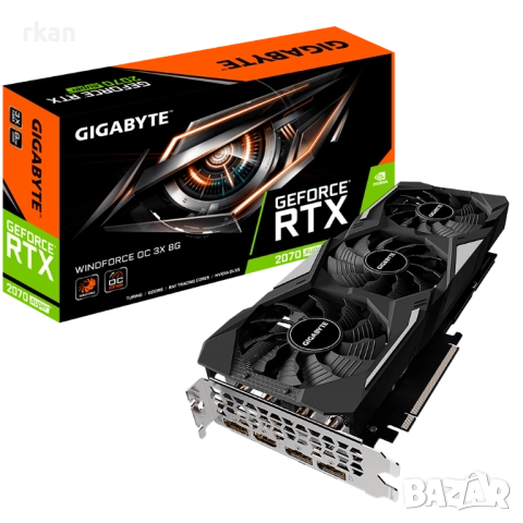 RTX 2070 SUPER™ WINDFORCE OC 3X 8G, снимка 7 - Геймърски - 52591709