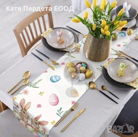 Великденски тишлайфер за маса - код 21, снимка 4 - Покривки за маси - 53747600