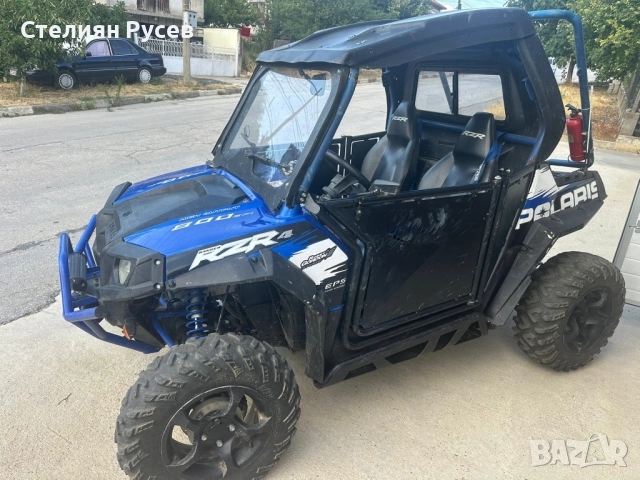 UTV бъги Polaris RZR 800S 4х4 / 75кс  цена 15 700 лв или 8027,28 евро 4х4 Регистрация в КАТ, има зас, снимка 12 - Мотоциклети и мототехника - 52029407