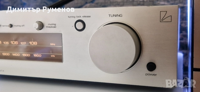 Стерео тунер Luxman T-4 vintage, снимка 5 - Ресийвъри, усилватели, смесителни пултове - 51521572