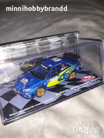 Opel Manta 400 Alpine Renault A310 Subaru Imreza Wrc 1.43 Eaglemoss Rally Monte-Carlo, снимка 3 - Колекции - 46523317