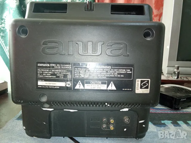 Ретро телевизор Aiwa, снимка 4 - Антикварни и старинни предмети - 49072636