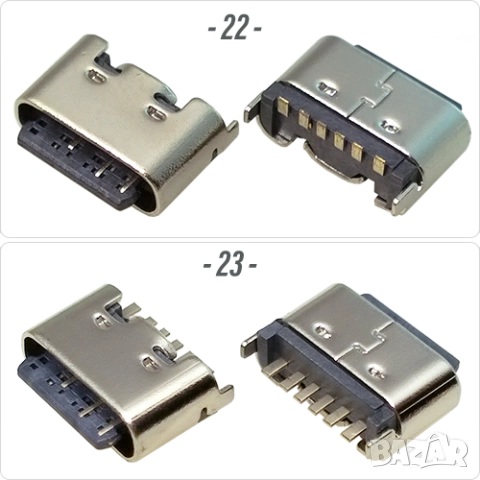Букса конектор USB Type-C  6 pin , Waterproof IP67-IP68 panel mount, снимка 6 - Ремонт на друга електроника - 54184333