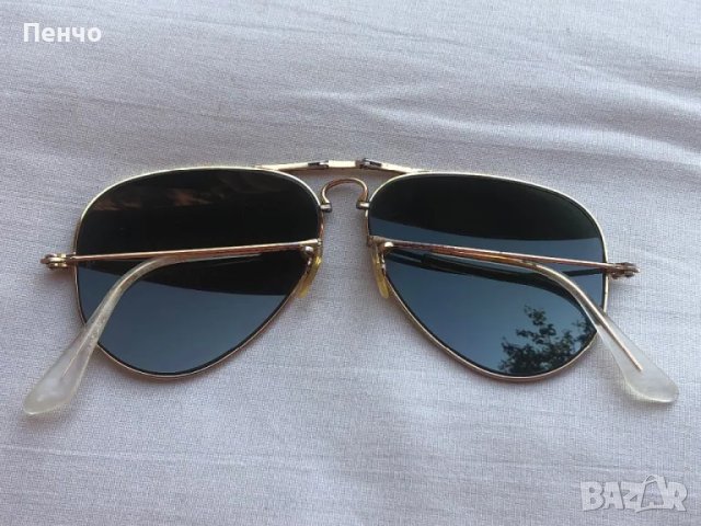 стари слънчеви очила "Ray-Ban" Aviator - ОРИГИНАЛ, снимка 3 - Антикварни и старинни предмети - 46997852