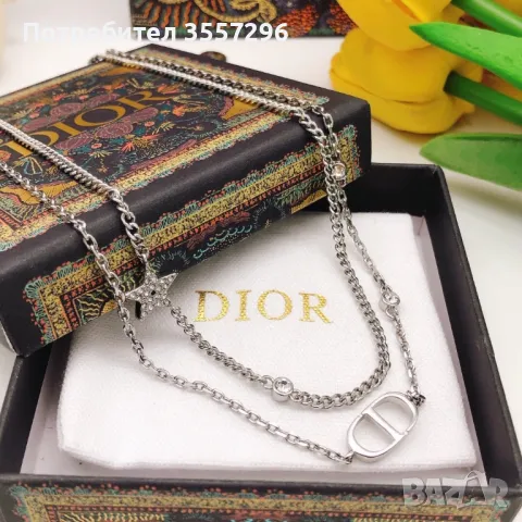 Колие Dior, снимка 3 - Колиета, медальони, синджири - 46899903