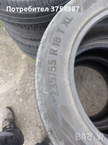 235 55 18 continental , снимка 4 - Гуми и джанти - 53904786