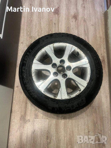 алуминиева джанта с гума 16 5/114,3 тойота, снимка 6 - Гуми и джанти - 53510731
