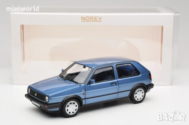 VW Volkswagen Golf 2 10 Million 1988 - мащаб 1:18 на Norev моделът е нов в кутия, снимка 8 - Колекции - 50469858