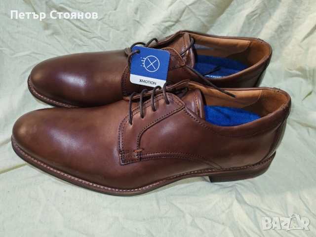 елегантни мъжки обувки от естествена кожа LLOYD X motion №44, снимка 3 - Официални обувки - 51668212