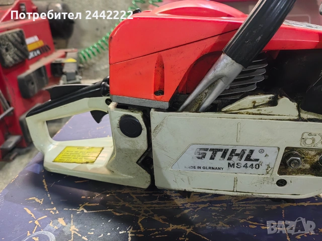 Stihl MS440 профи, снимка 5 - Градинска техника - 53916395