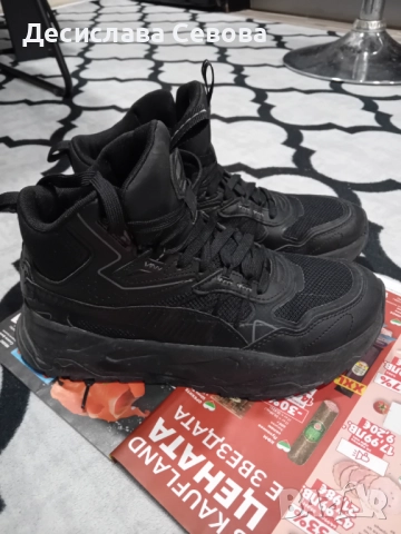 Боти PUMA X-RAY SPEED MID WTR BLACK