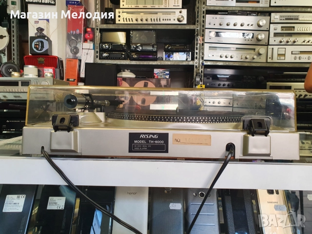 💽📻📀🎶Грамофон Direct Drive Rising TH-6000 В отлично техническо и визуално състояние., снимка 18 - Грамофони - 46398080