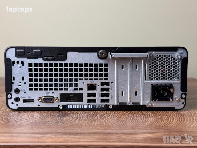 Компютър HP PRODESK 400 G5 SFF CORE i5-8500/8GB DDR4/256 GB/DP/VGA/DVD, снимка 3 - Работни компютри - 46751056