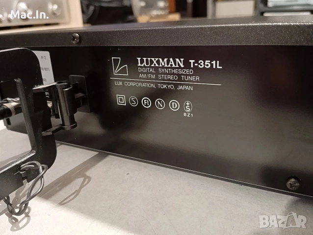 Тунер LUXMAN T-351 L, снимка 10 - Ресийвъри, усилватели, смесителни пултове - 54114363