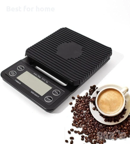 Везни за кафе (с таймер), снимка 6 - Други - 53063363