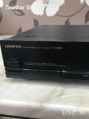 Onkyo T-M50 fm stereo tuner radio , снимка 2 - Аудиосистеми - 49457571