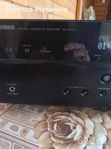 AV ресивър YAMAHA RX-V477, снимка 2 - Ресийвъри, усилватели, смесителни пултове - 49699818
