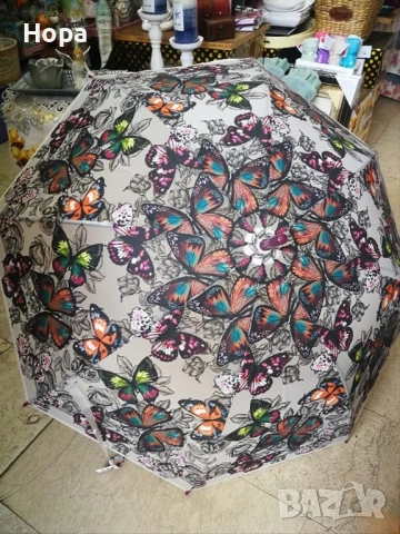 Силиконови чадъри с пеперуди, снимка 4 - Други - 53895523