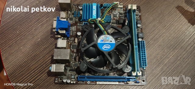 комплект itx s.1155, снимка 2 - Дънни платки - 53638733