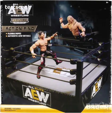 Ринг за играчки AEW All Elite Wrestling Jazwares Wrestling ring кеч игра, снимка 9 - Други игри - 48170757