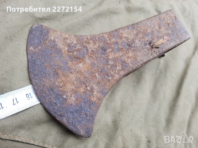 Топор брадва 19 век, снимка 3 - Антикварни и старинни предмети - 51196126