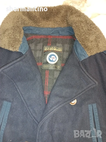 Napapijri вълнено палто L - 29 лв, снимка 2 - Якета - 53043399