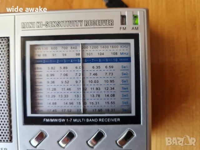 Портативно Радио ELTA 3573 BL, снимка 9 - Радиокасетофони, транзистори - 51653645