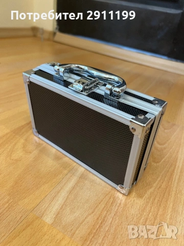 Малък алуминиев куфар, 2 бр, снимка 3 - Куфари с инструменти - 53855164