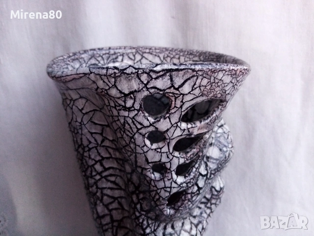 Винтидж арт ваза, снимка 2 - Вази - 53695198