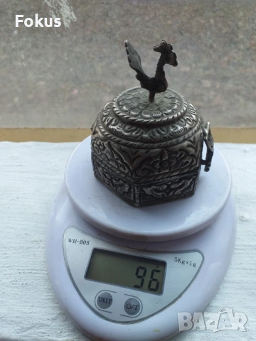 Чеканка кутия петел кадифе, снимка 4 - Антикварни и старинни предмети - 53508353