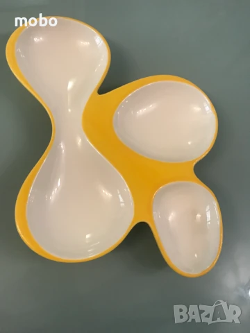 Плато / поднос за ядки, сирена, марка TRIMAR. Материал- керамика. , снимка 1