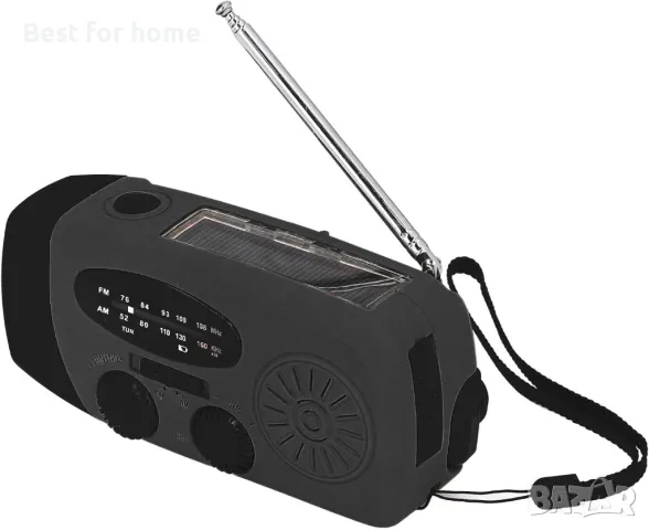 	Ръчно радио с LED светлина за спешни случаи	Tbest	, снимка 5 - Радиокасетофони, транзистори - 50175722