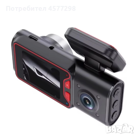 Видеорегистратор Full HD 1080P, G-сензор, нощно виждане, откриване на движение, широк ъгъл 140°, снимка 4 - Камери - 52498050