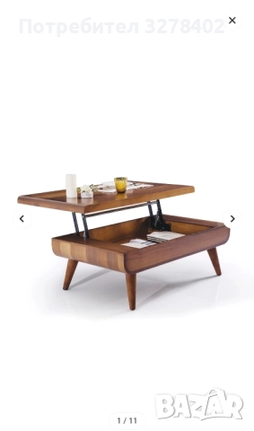 Холна маса с повдигащ механизъм, снимка 4 - Маси - 52090364