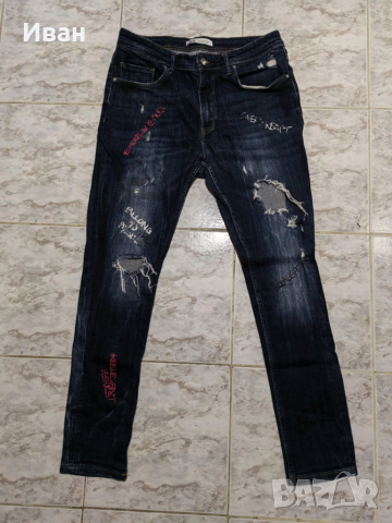 Дънки Zara -размер 34 , снимка 3 - Дънки - 51908947