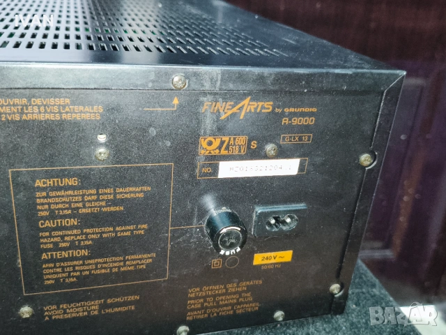 Продавам усилвател grundig-a9000, снимка 5 - Ресийвъри, усилватели, смесителни пултове - 53988446