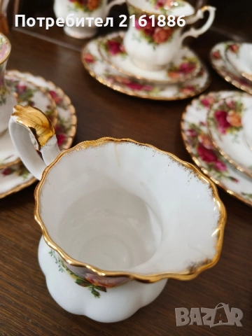 Royal Albert Троен сет за кафе, снимка 7 - Сервизи - 52165592