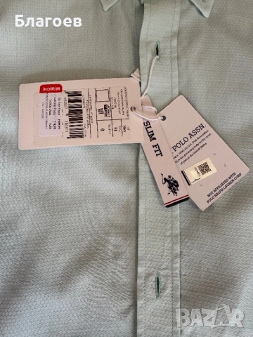Нова мъжка риза US Polo, снимка 7 - Ризи - 53626277