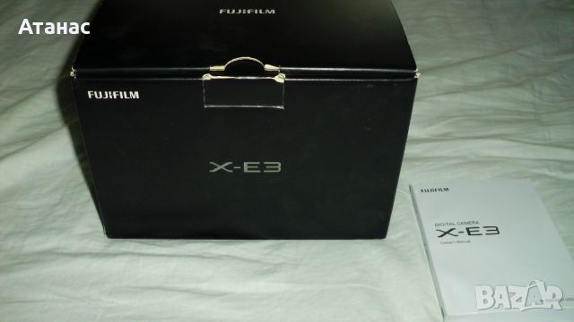 Оригинална кутия от FUJIFILM X-Е3, снимка 1 - Чанти, стативи, аксесоари - 46254574