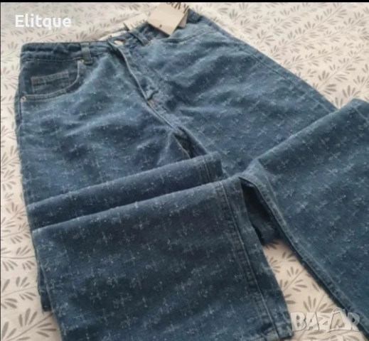 Дънки с букле ефект