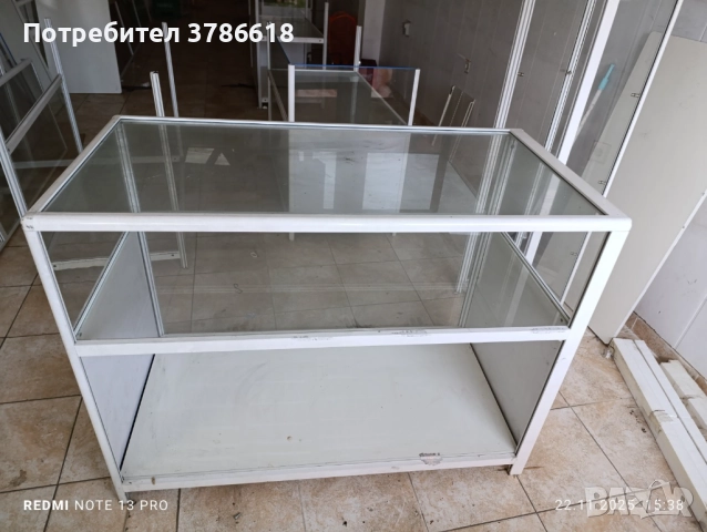 Хоризонтална витрина размери в90 ш60 д120   , снимка 5 - Витрини - 52240966