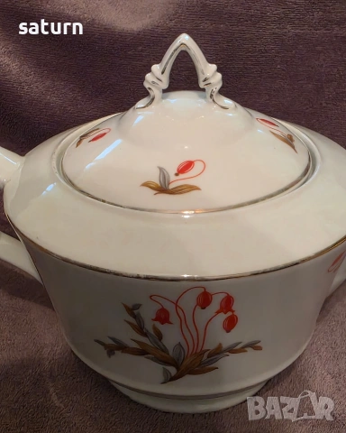 порцеланов сервиз ZehSchrezer Bavaria Германия почти 100 гидишен юбилеен, снимка 12 - Сервизи - 53851728