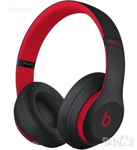 НОВО!!! Beats Studio³ Wireless ANC, Defiant Black-Red  , снимка 2 - Bluetooth слушалки - 53581734