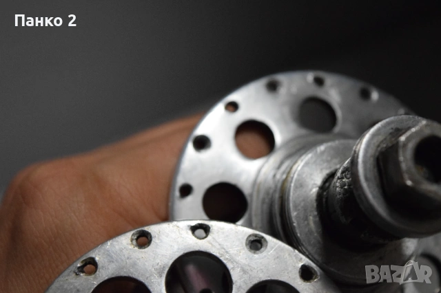 Ретро Комплект Пистови Главини Renak 36дупки, снимка 5 - Части за велосипеди - 53274667