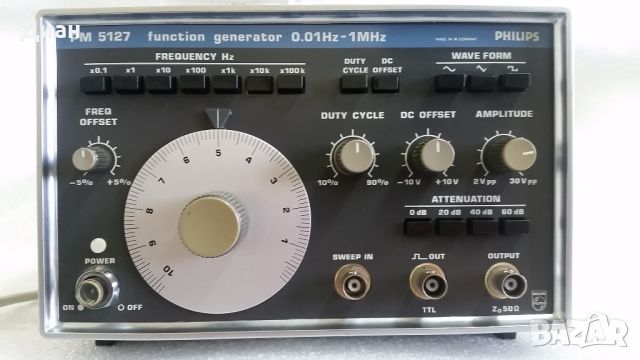 Функционален генератор Philips PM-5127, снимка 1 - Друга електроника - 46306214